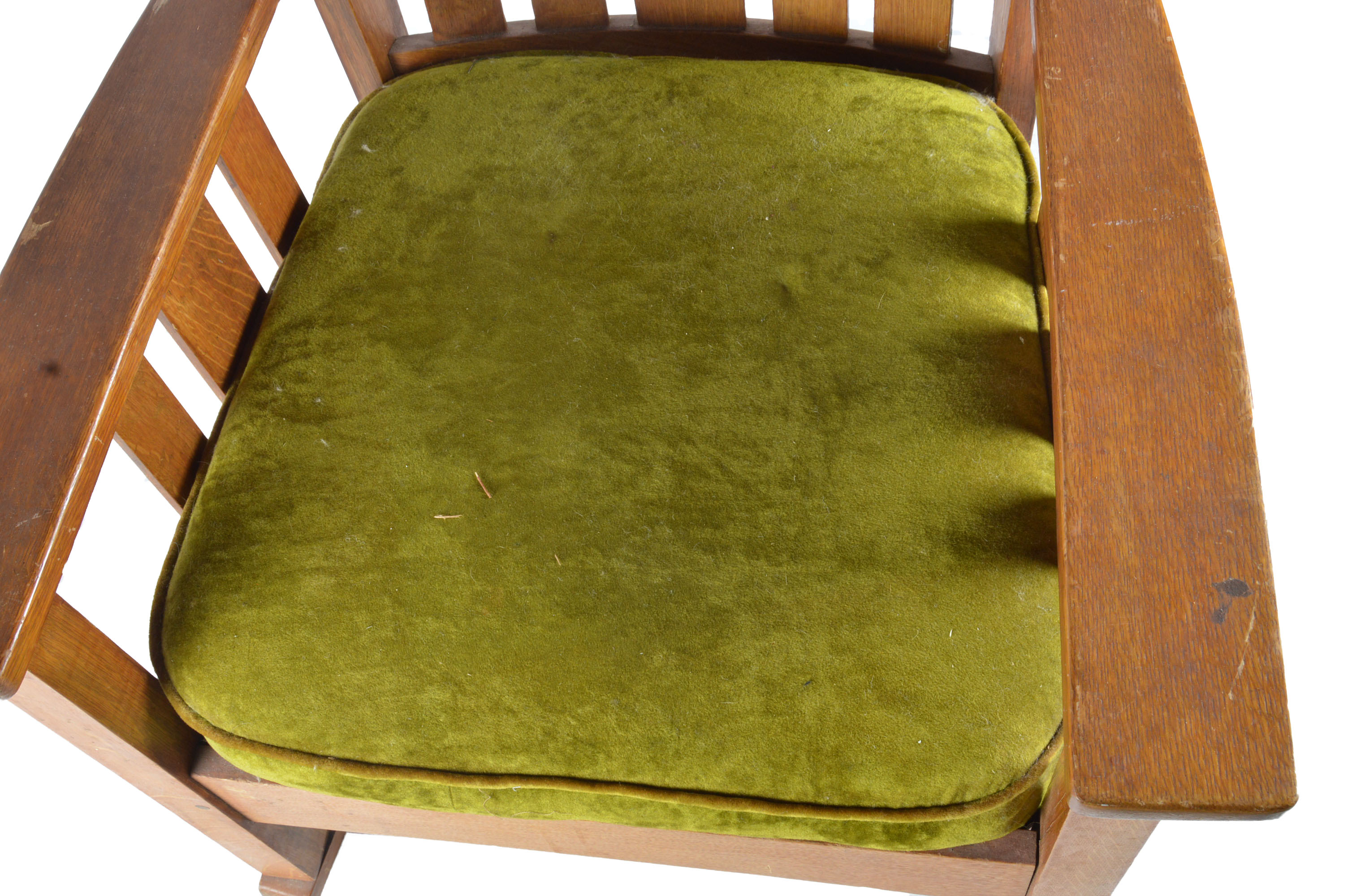 Mission Style Oak Rocker