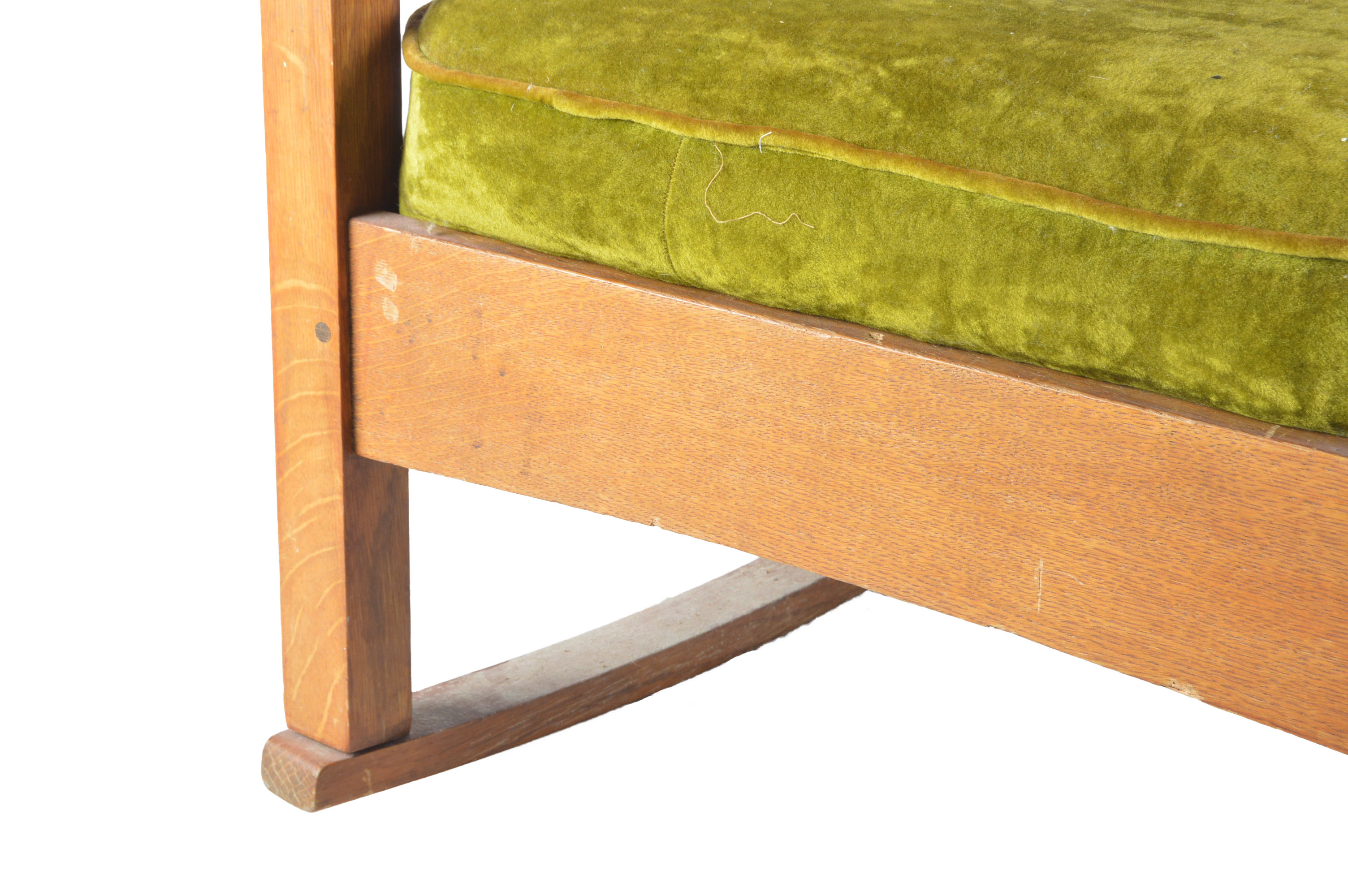 Mission Style Oak Rocker