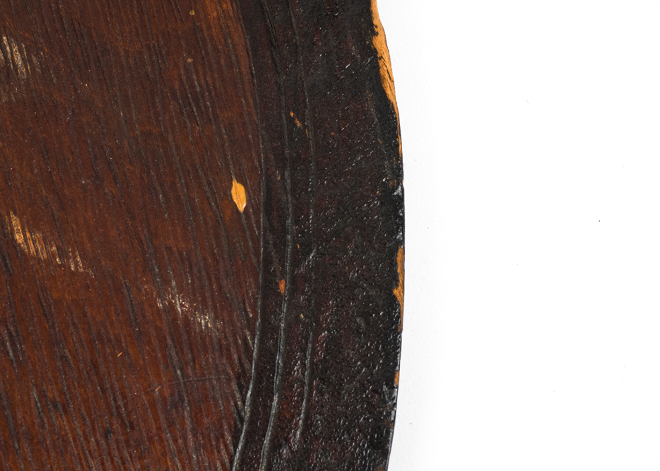 Vintage Hand Carved and Painted Portrait