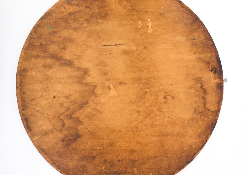 Vintage Hand Carved and Painted Portrait