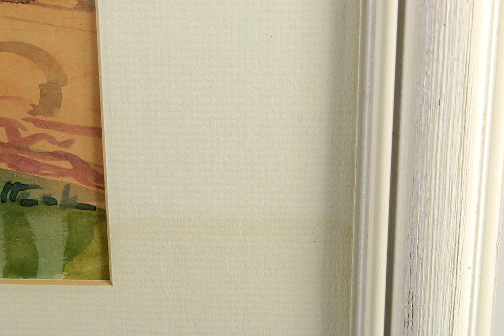 Sybil Majoriie Atteck Watercolor on Paper