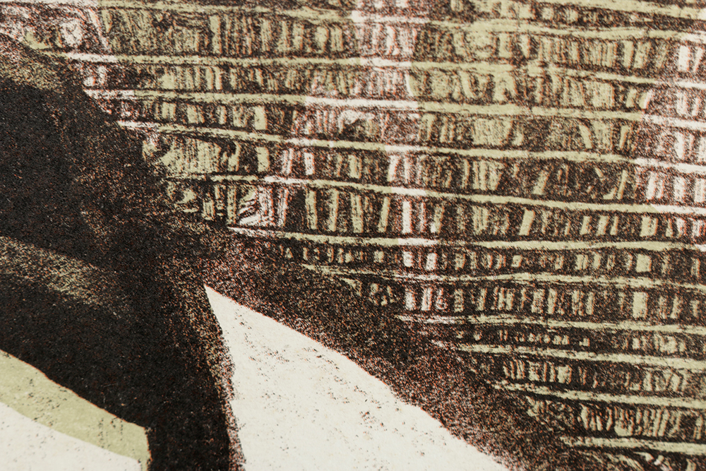 Charles Keeping Original Lithograph on Paper "Man Backing Horse"