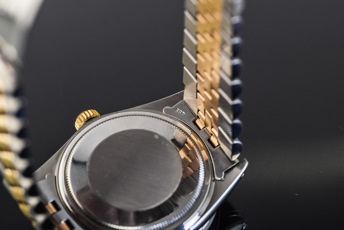 Men's Rolex Datejust Two-Tone 18K Yellow Gold and Diamond Watch with Jubilee Bracelet