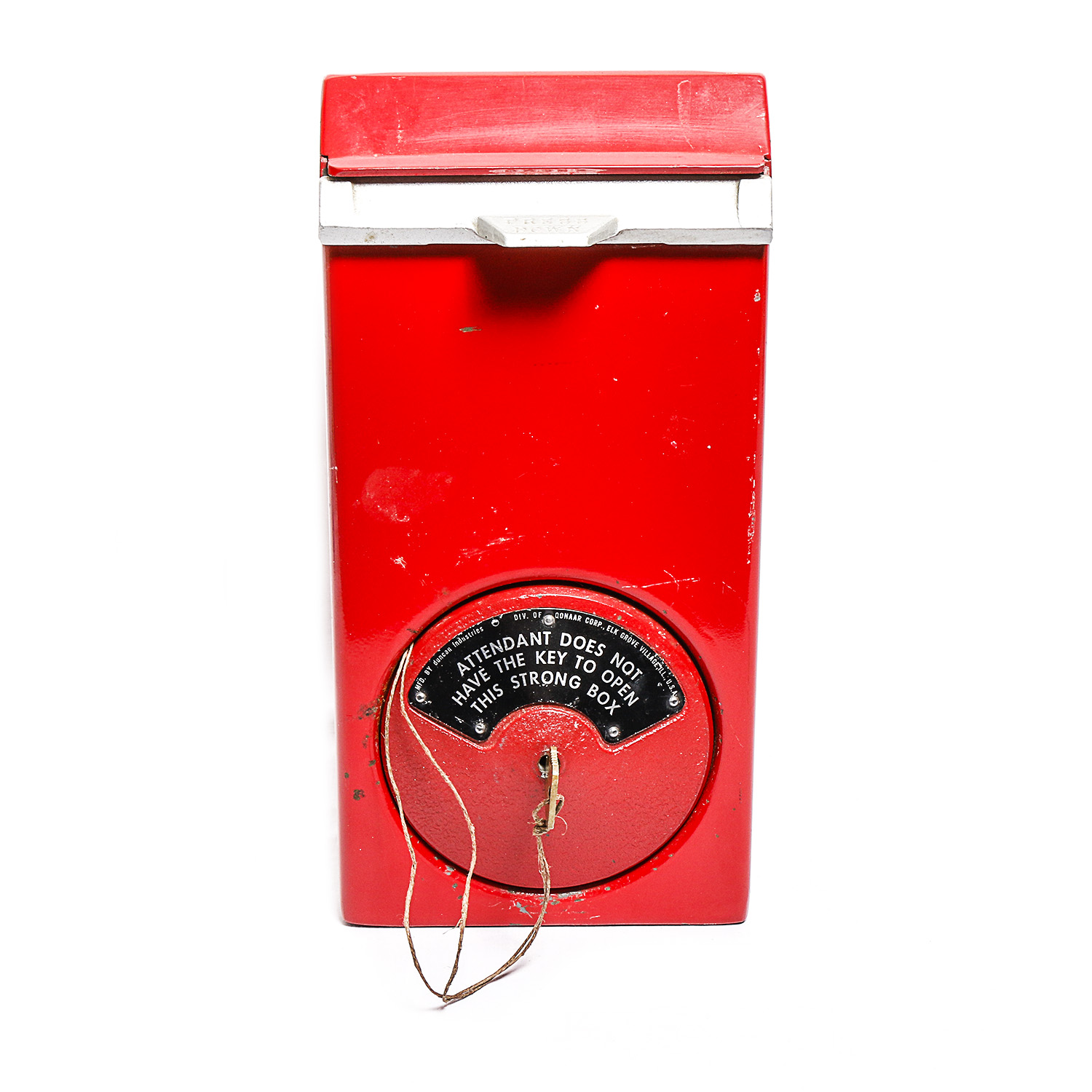 Vintage Cast Iron Duncan Industries Money Bank