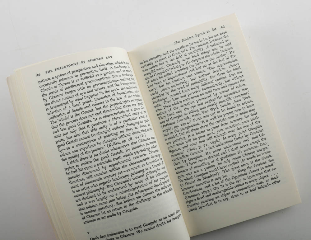 Four Books on the Philosophy of Art