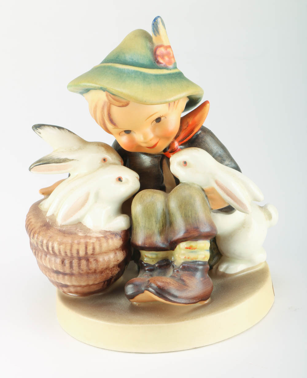 Pair of Hummel Porcelain Figurines