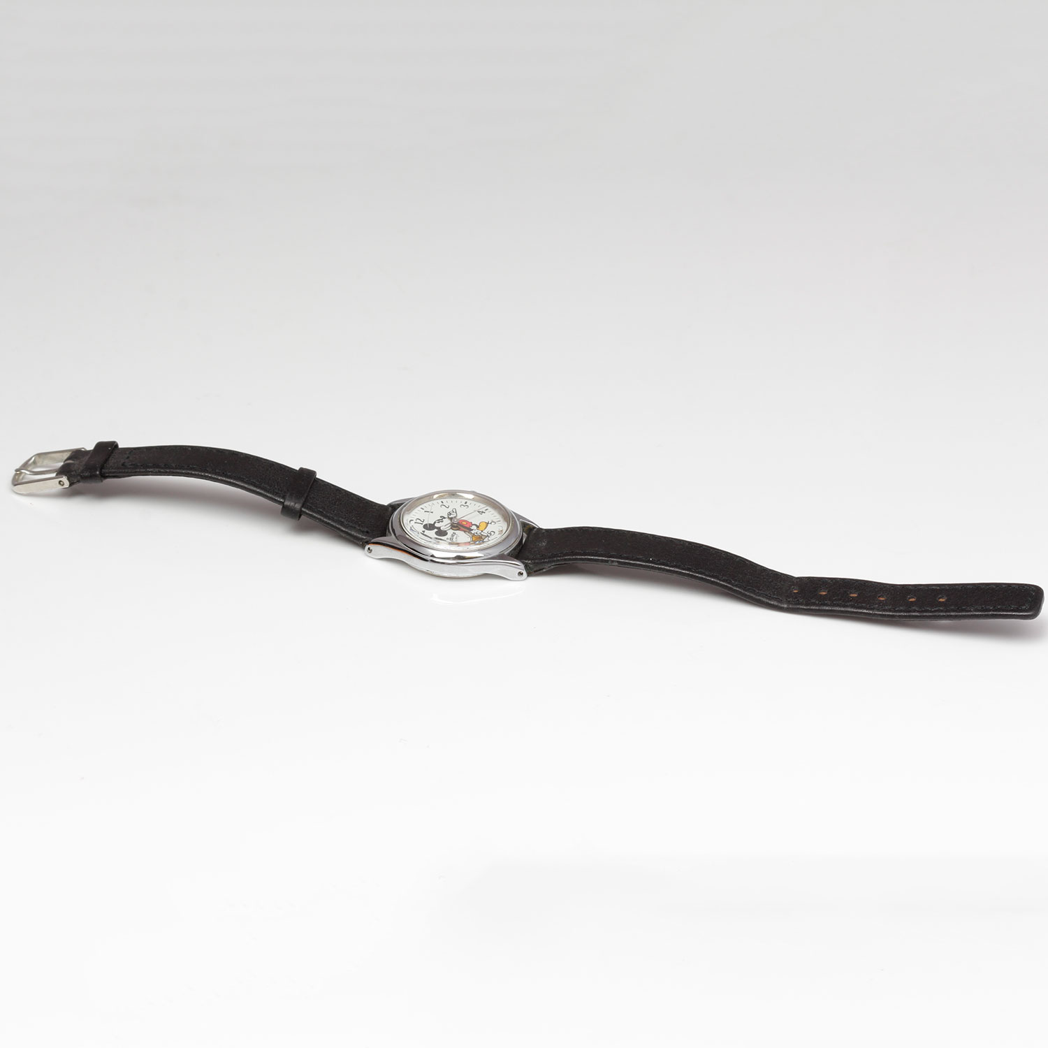 Stainless Steel Disney "Time Works" Mickey Mouse Watch