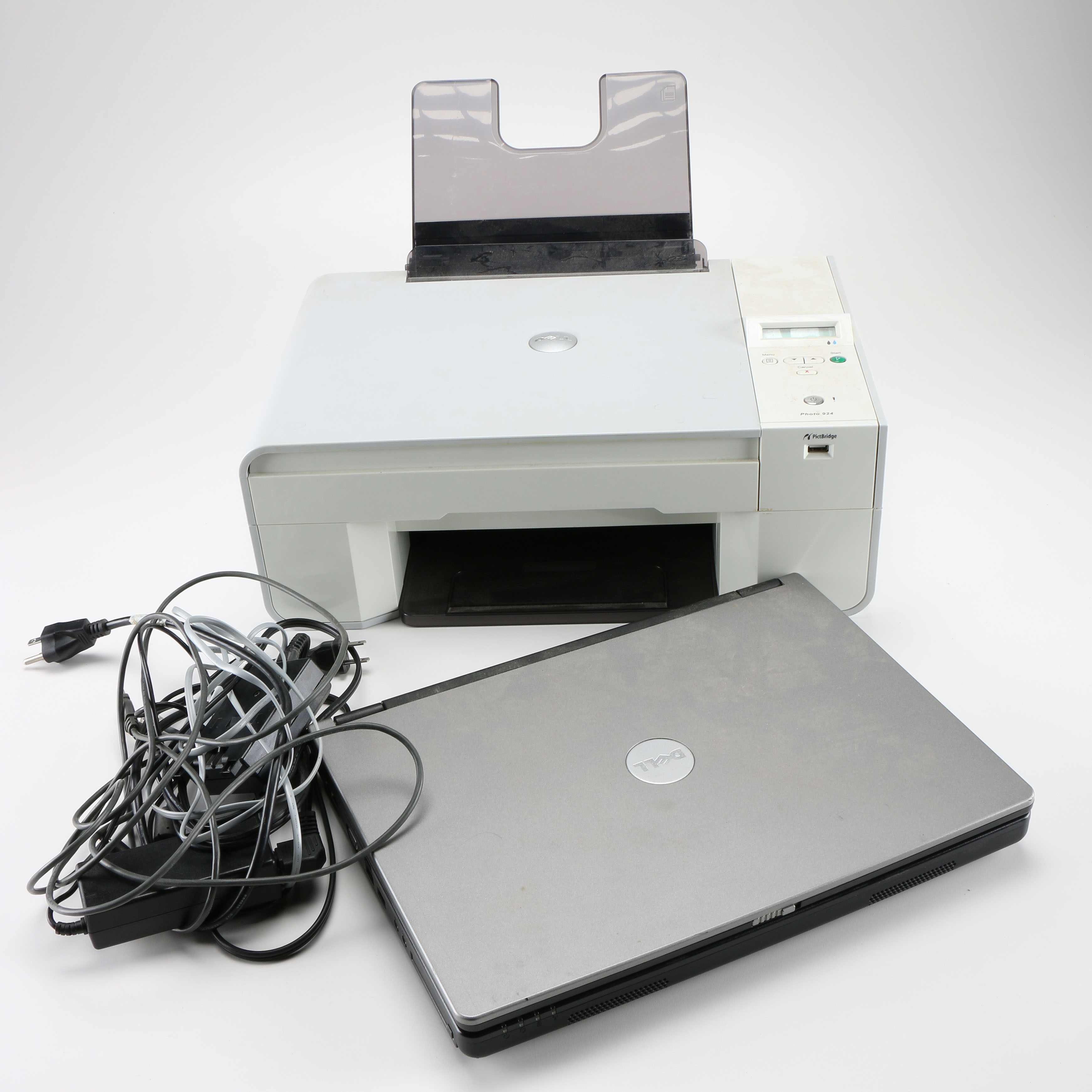 Dell Inspiron B120 Laptop and Dell All-In-One Printer 924