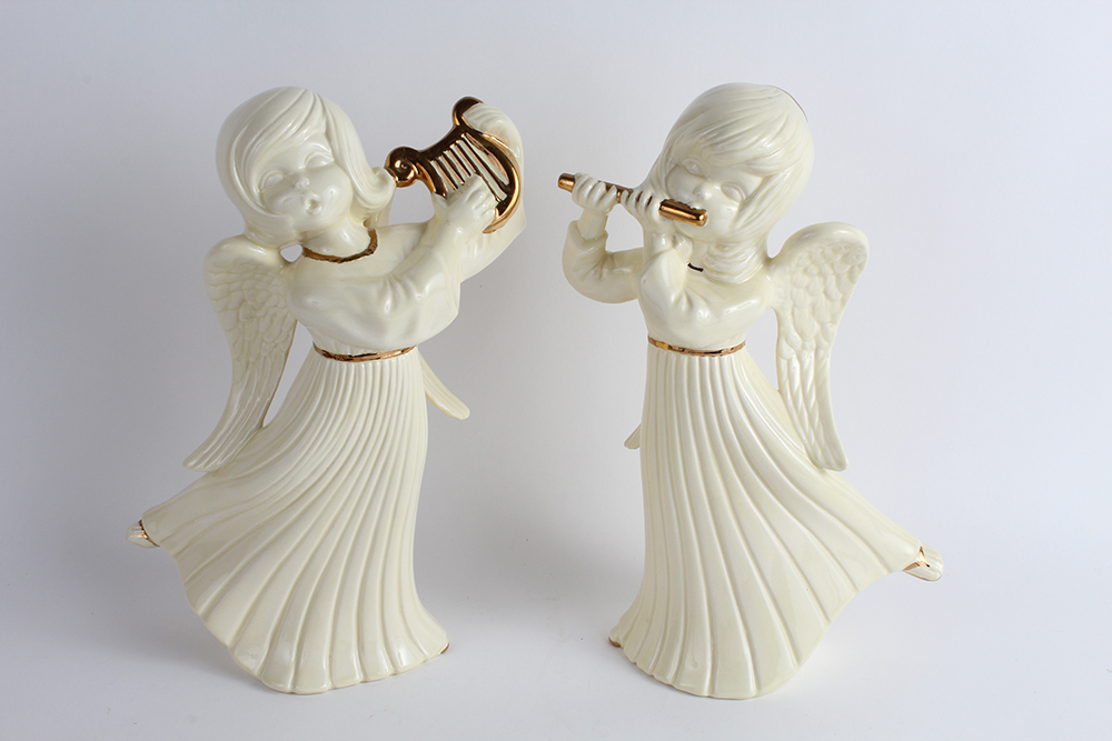 Selection of Vintage Ceramic Angel Figurines