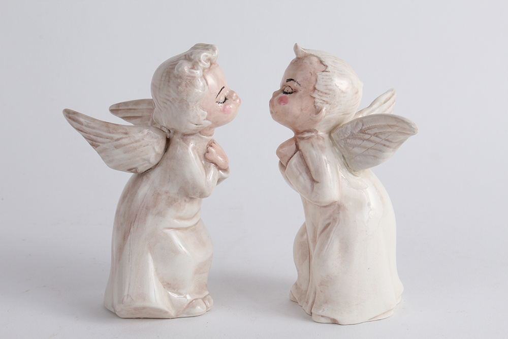 Selection of Vintage Ceramic Angel Figurines