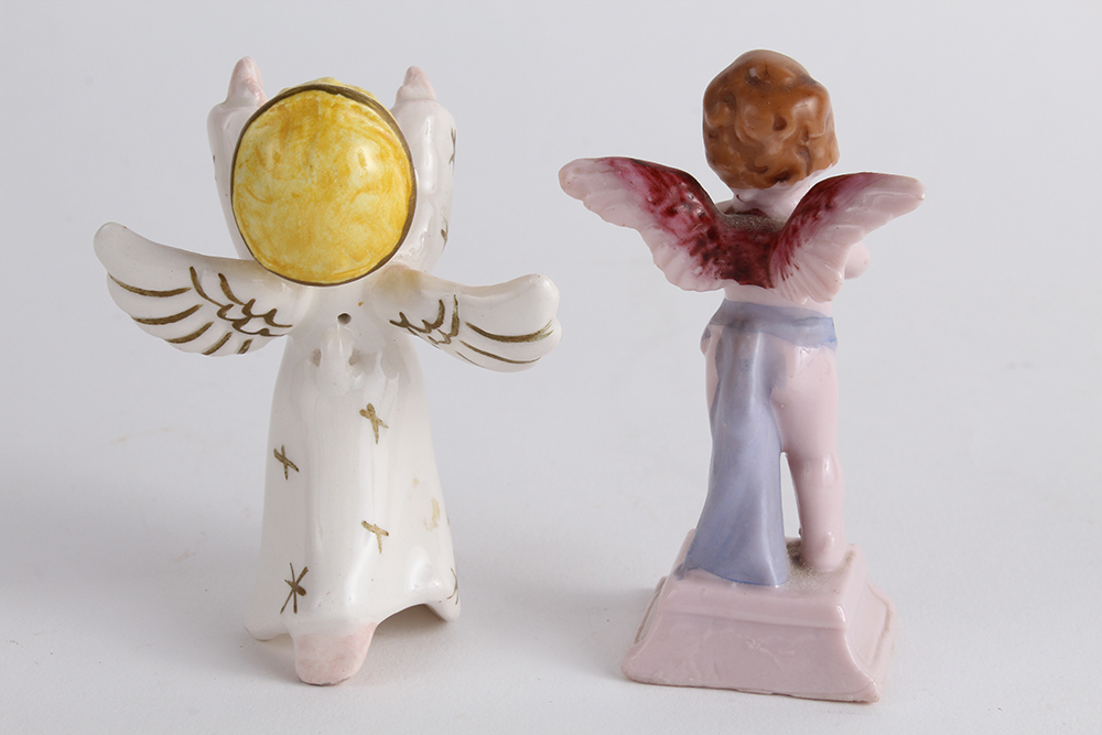 Selection of Vintage Ceramic Angel Figurines