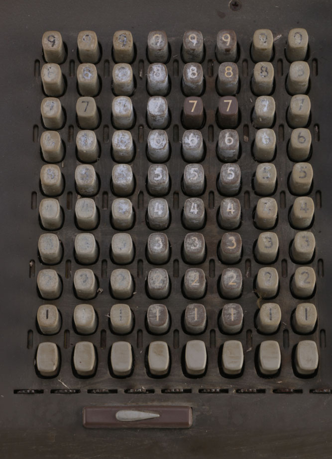 Vintage Friden Electro-Mechanical Calculator