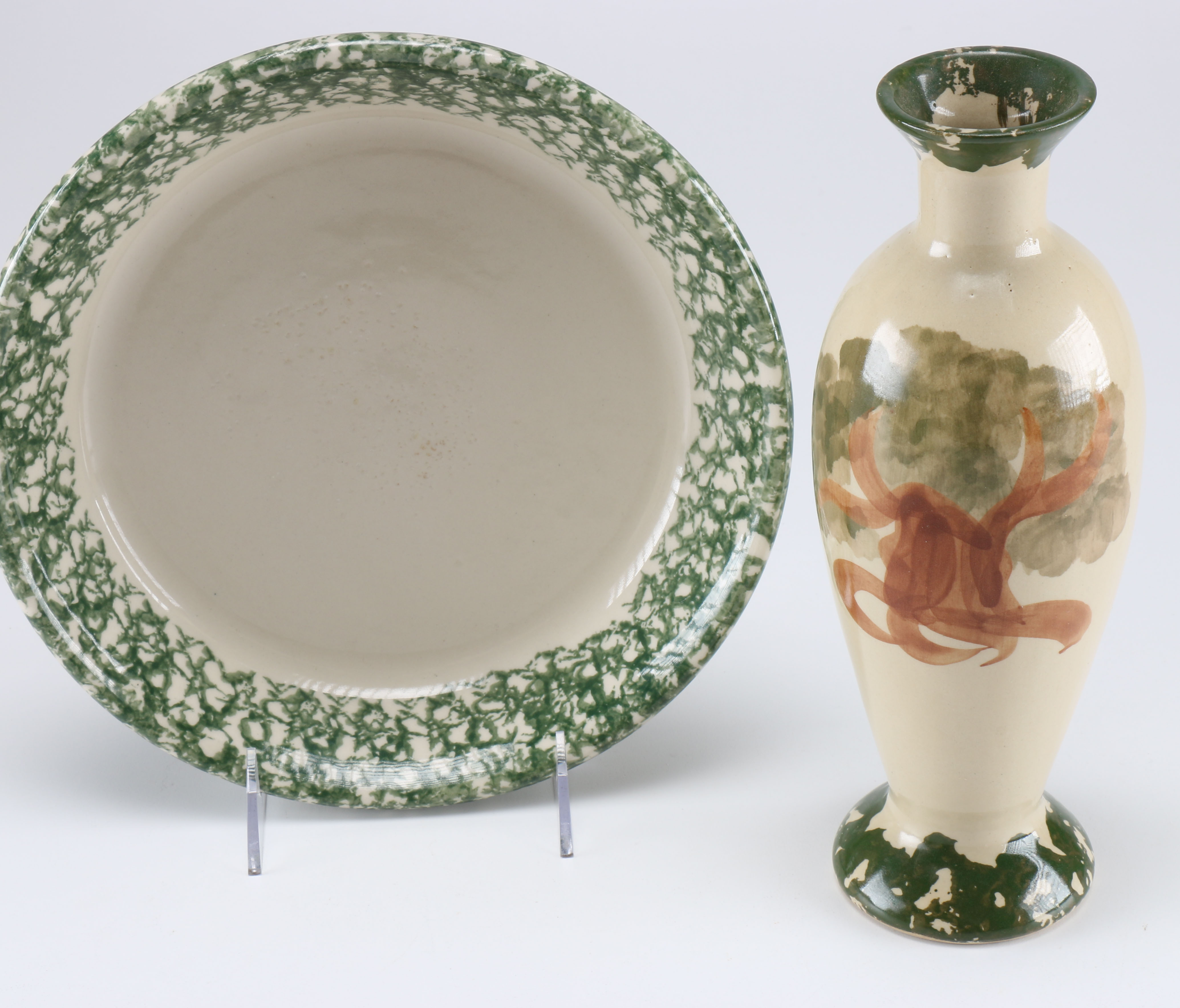Alpine Pottery Roseville Pieces