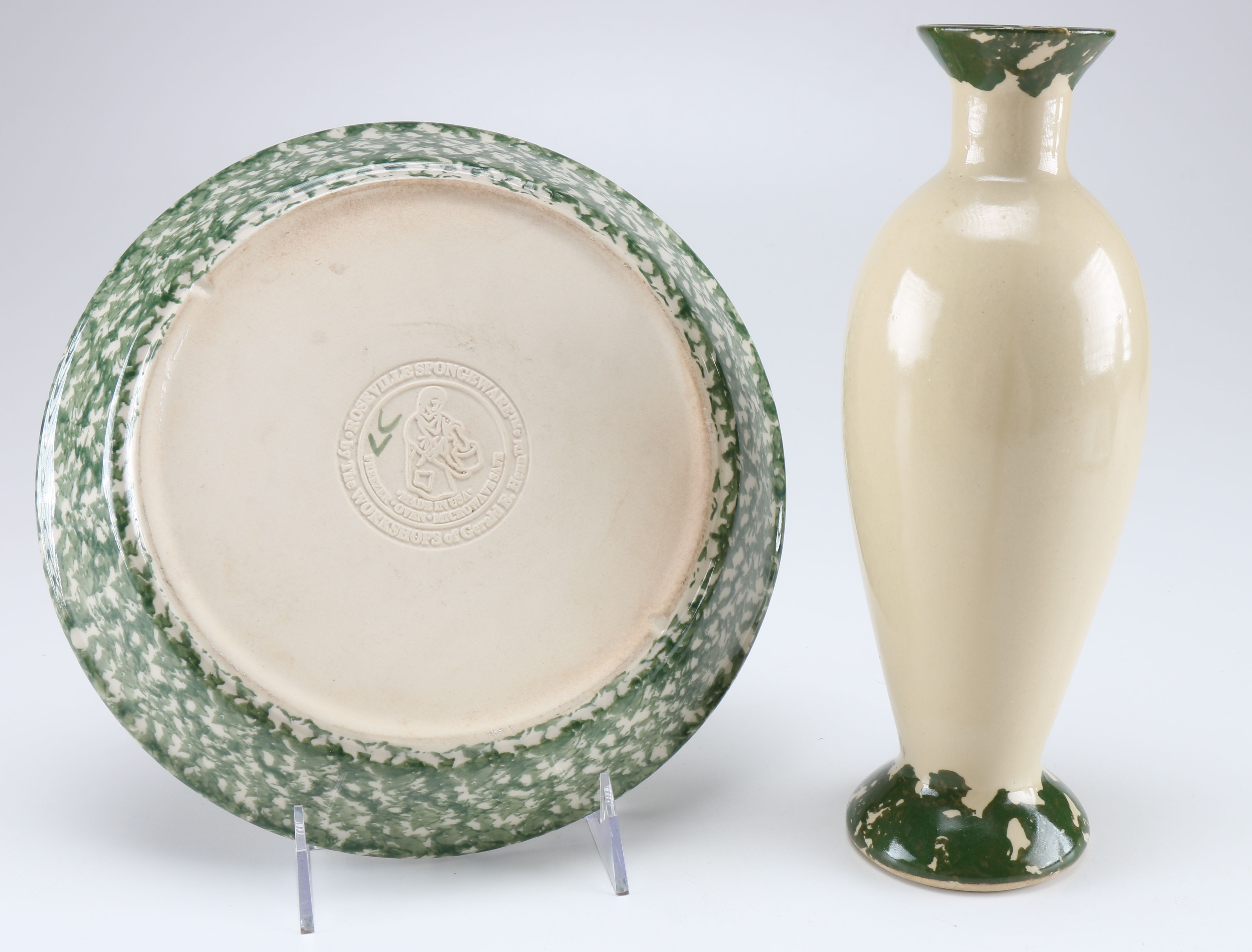 Alpine Pottery Roseville Pieces