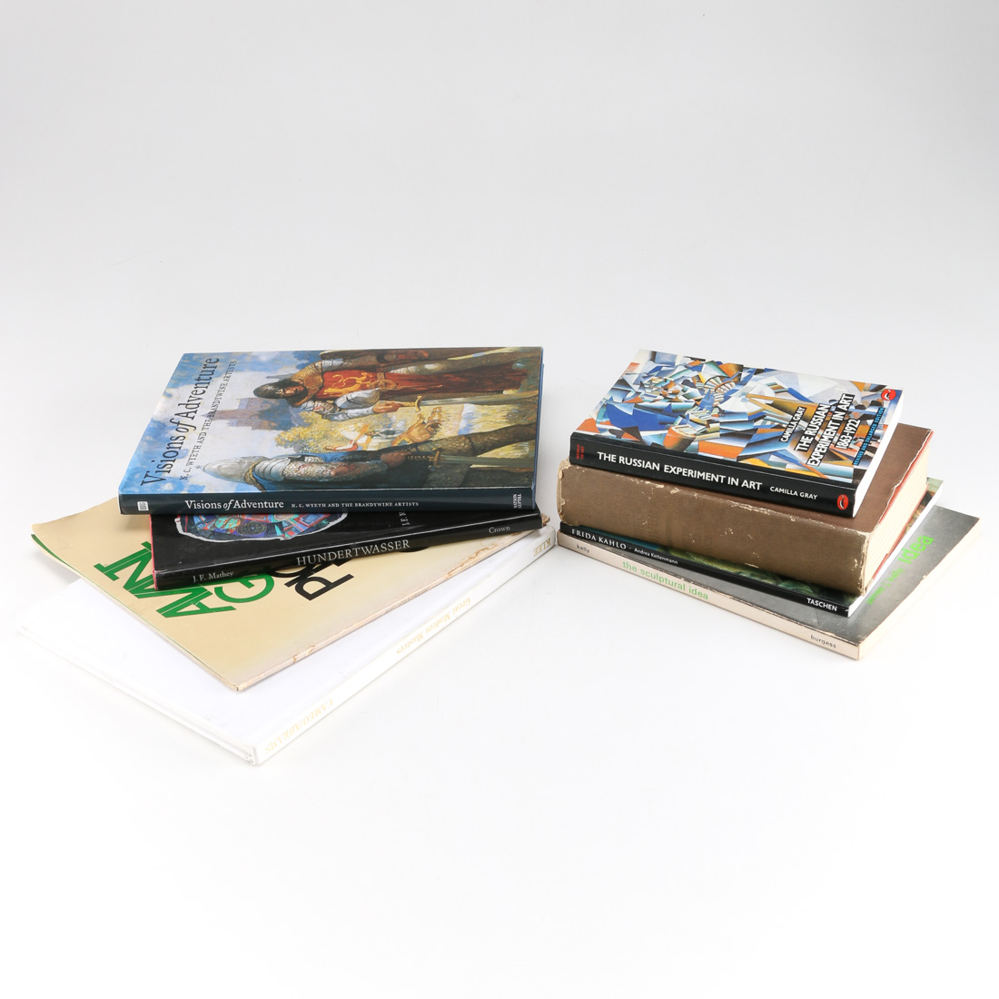 Collection of Books on Artists and Art