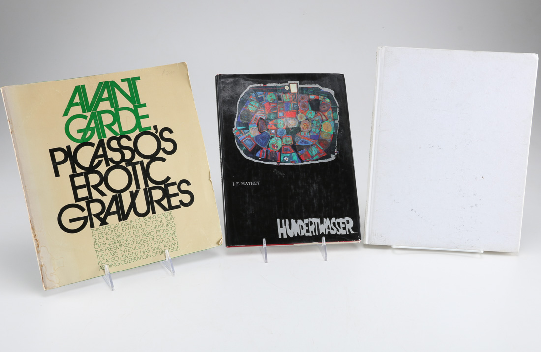 Collection of Books on Artists and Art