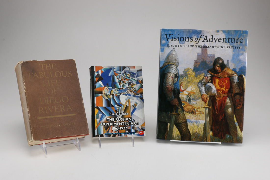 Collection of Books on Artists and Art