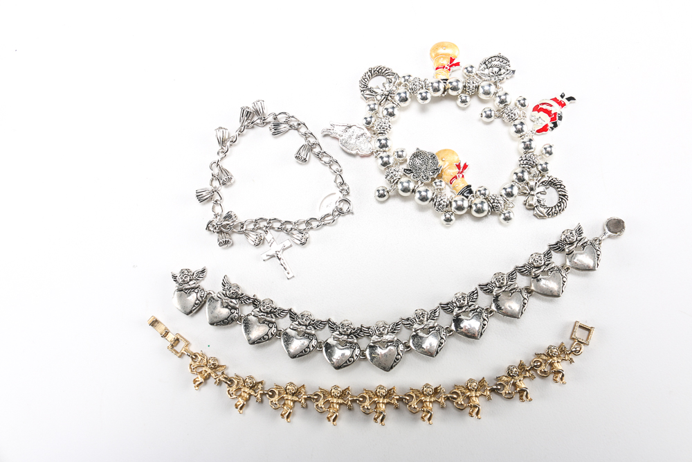 Christian and Christmas-Themed Costume Jewelry