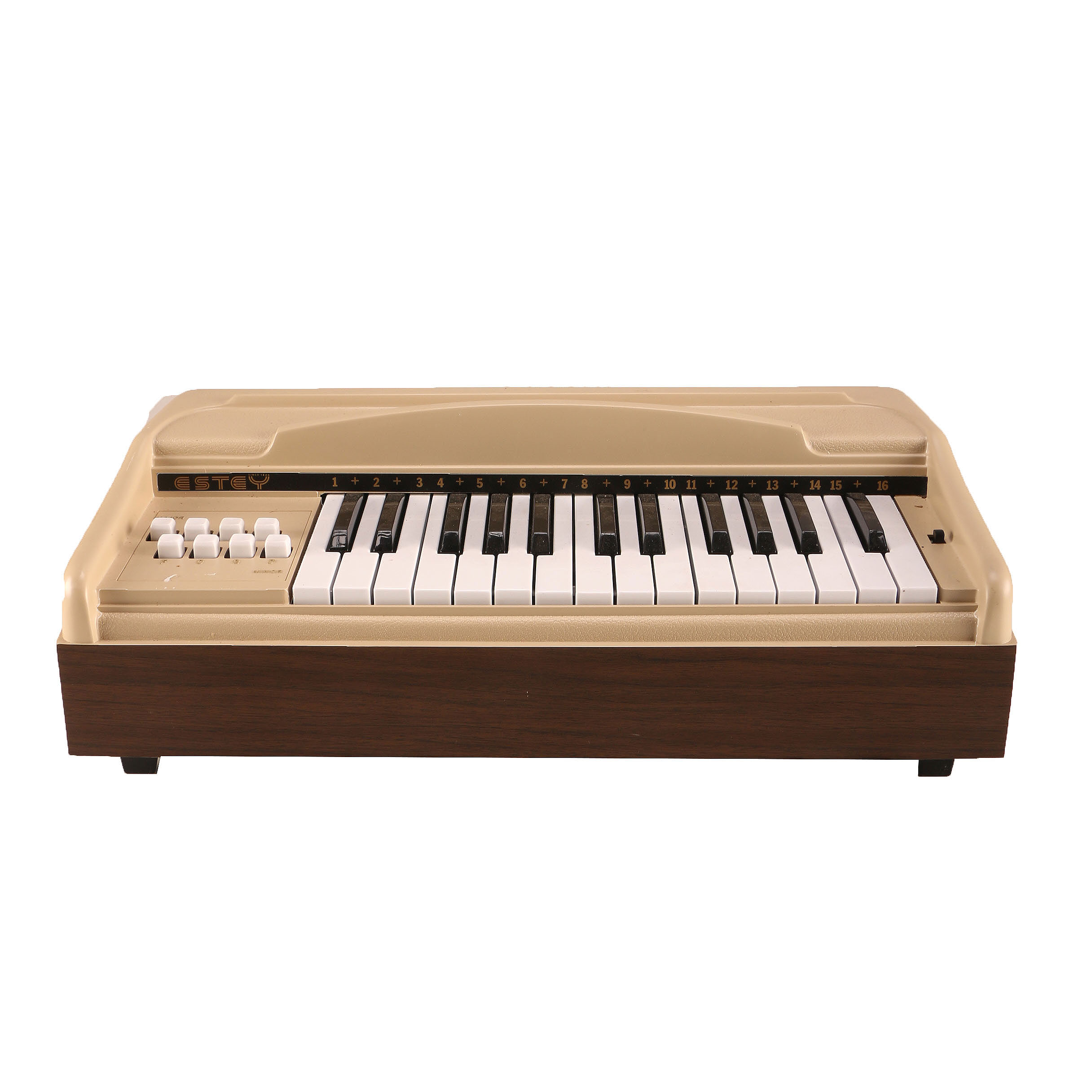 Vintage Circa 1955 Estey Model 1025 Tabletop Electric Chord Organ