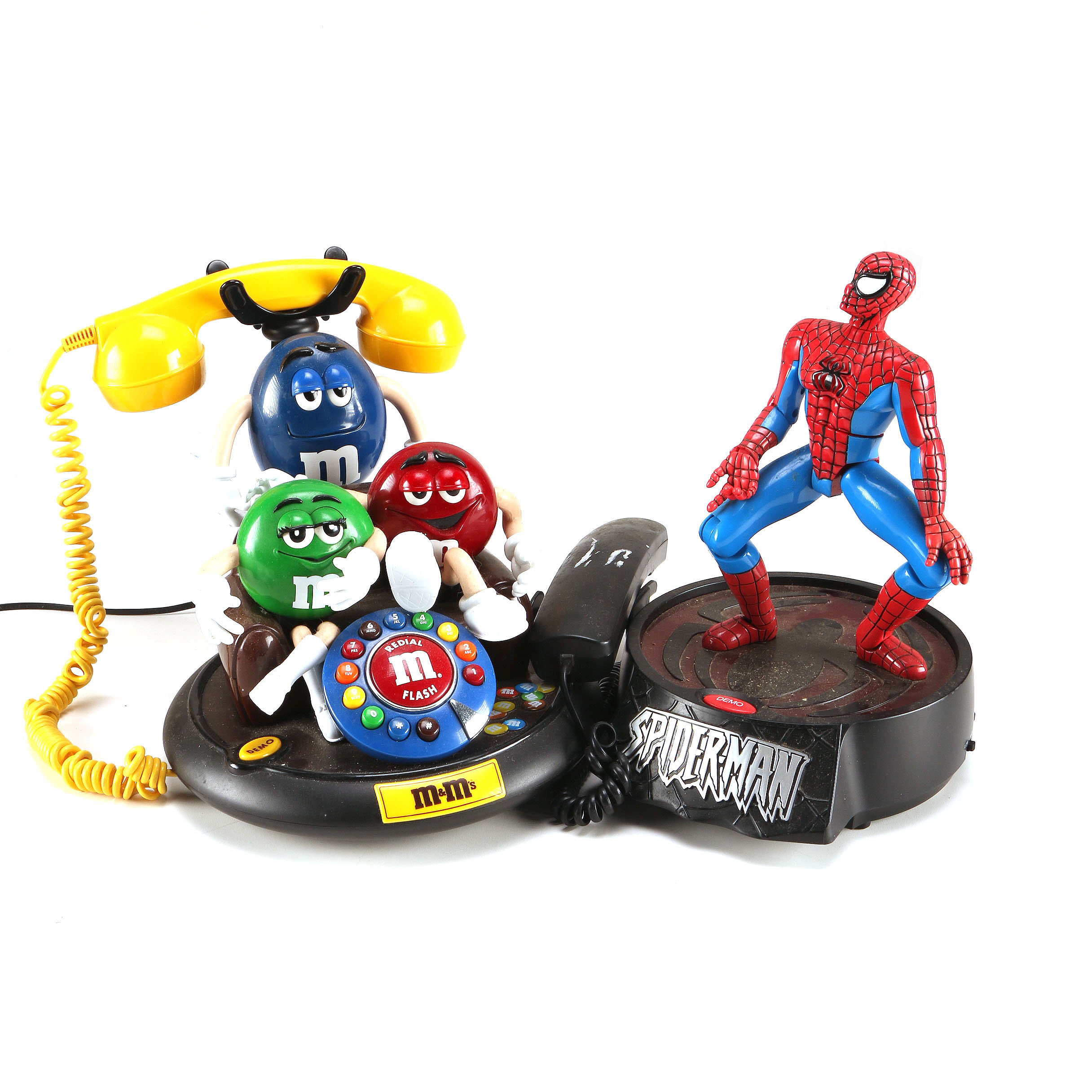 Spiderman Phone and M & M Phone