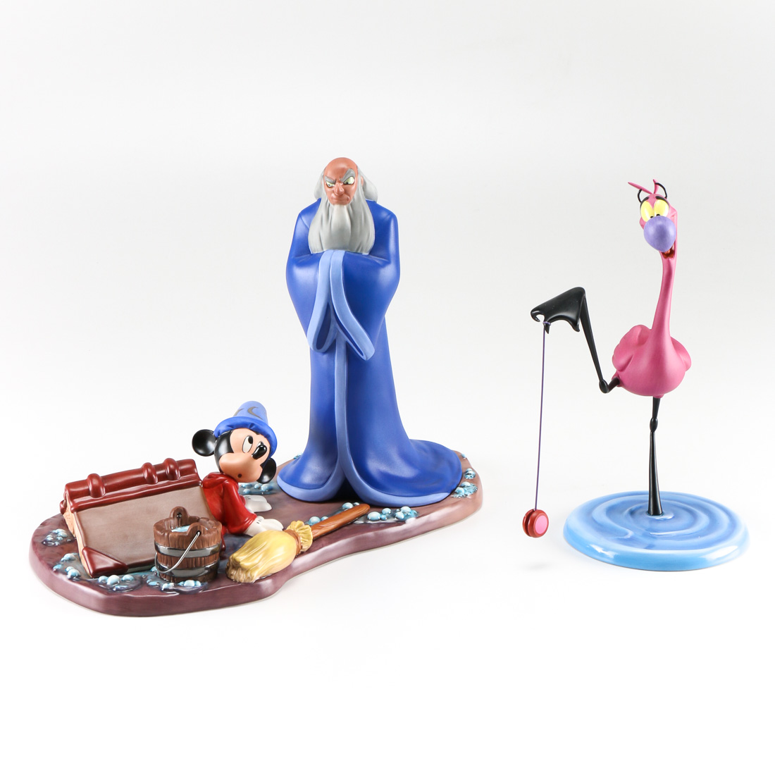 Pair of Walt Disney Classics Collection Fantasia 2000 Figurines