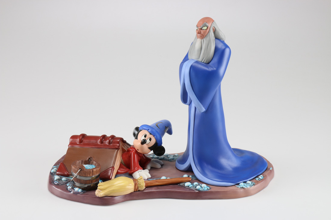 Pair of Walt Disney Classics Collection Fantasia 2000 Figurines
