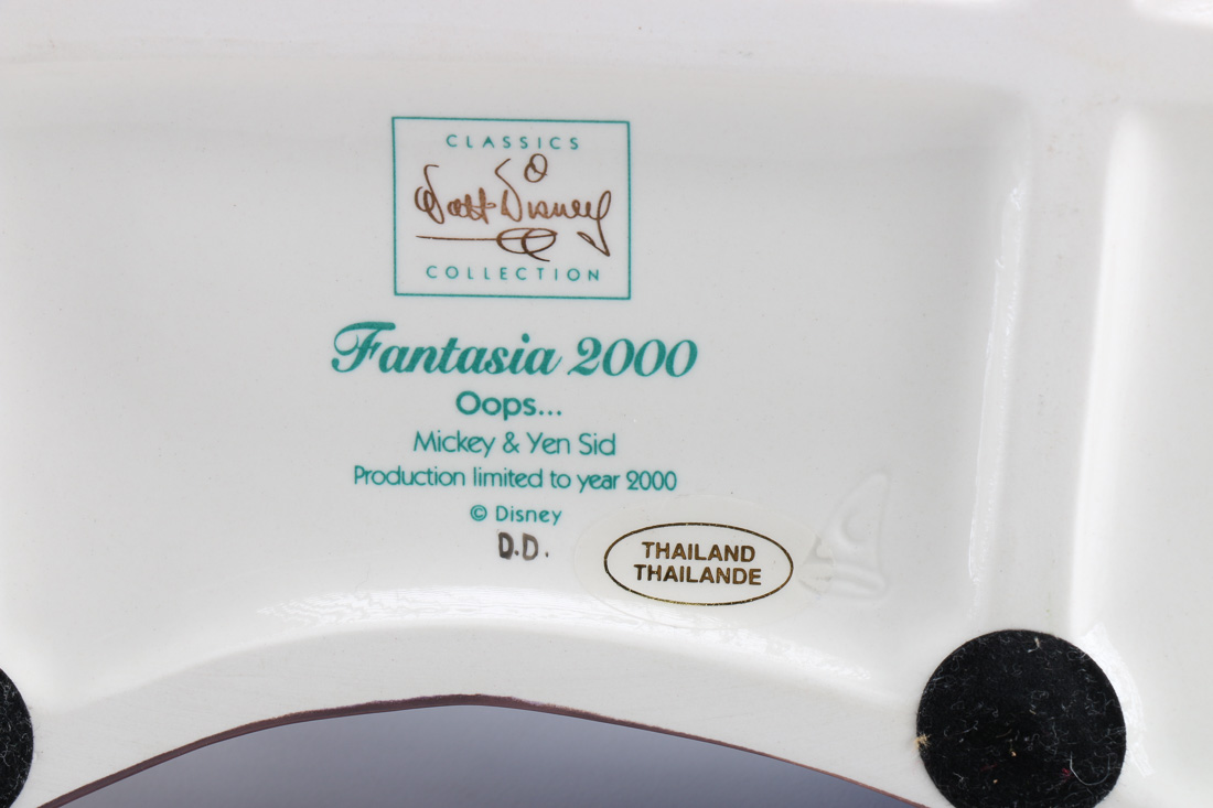 Pair of Walt Disney Classics Collection Fantasia 2000 Figurines