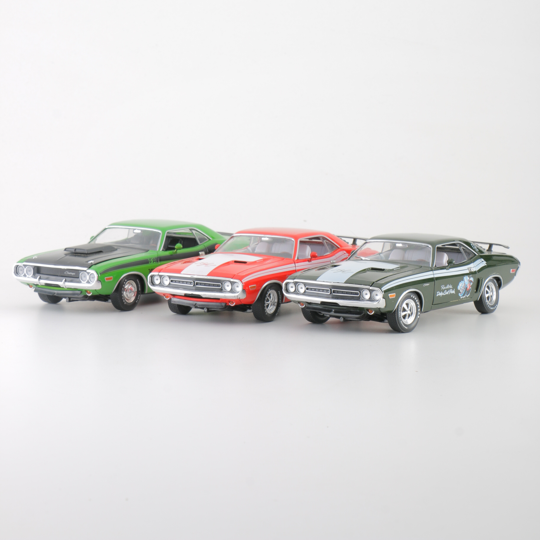 Collection of Dodge Challenger Die-Cast Cars
