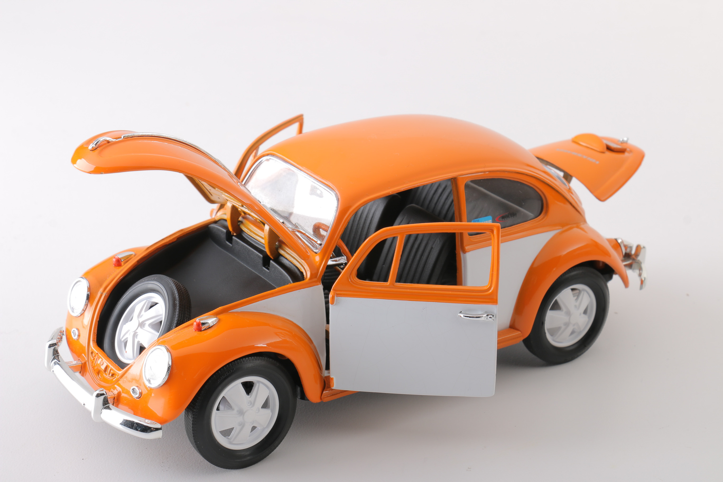 Collection of VW Beetle Die-Cast Cars