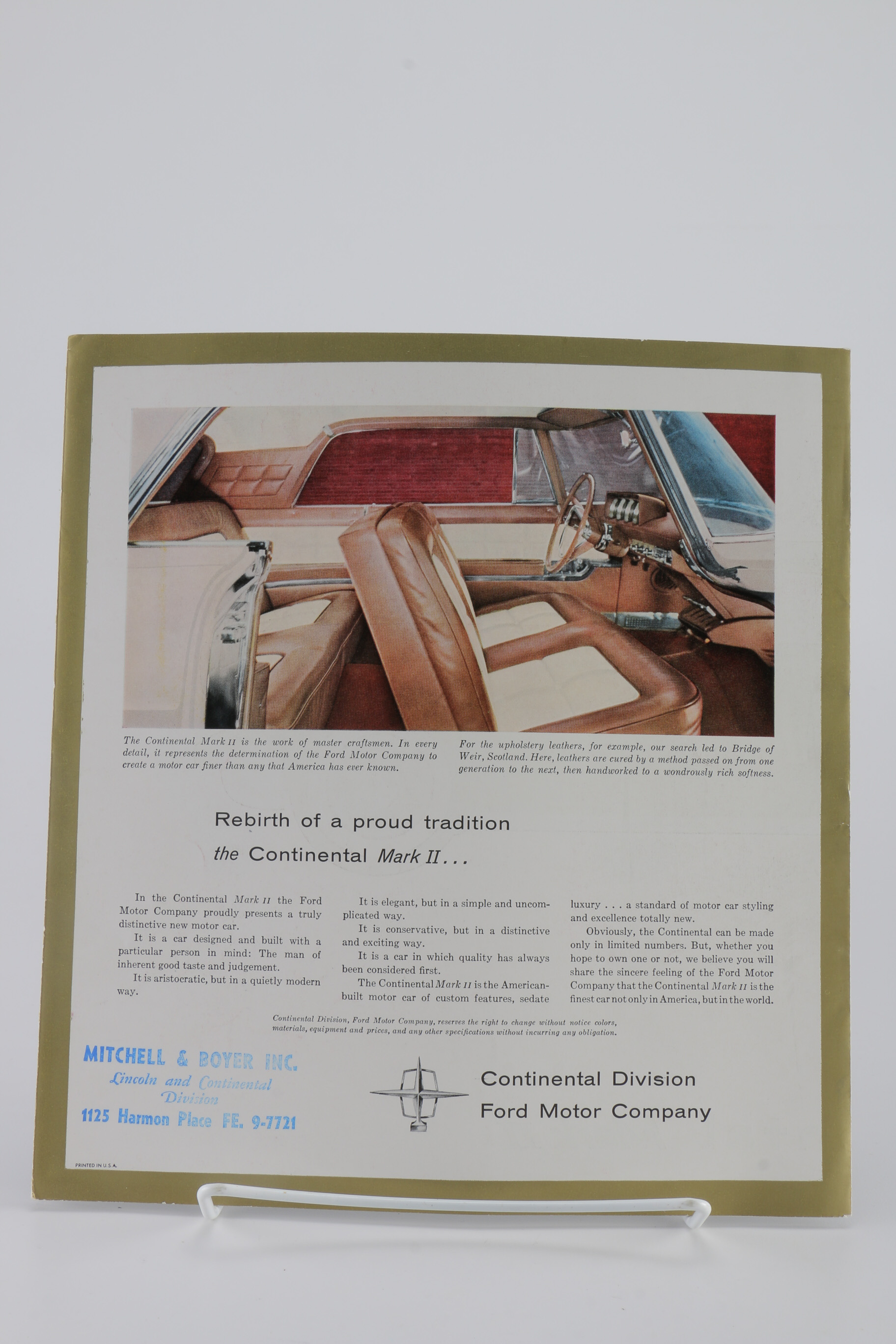 Collection of 1956 Ford Brochures