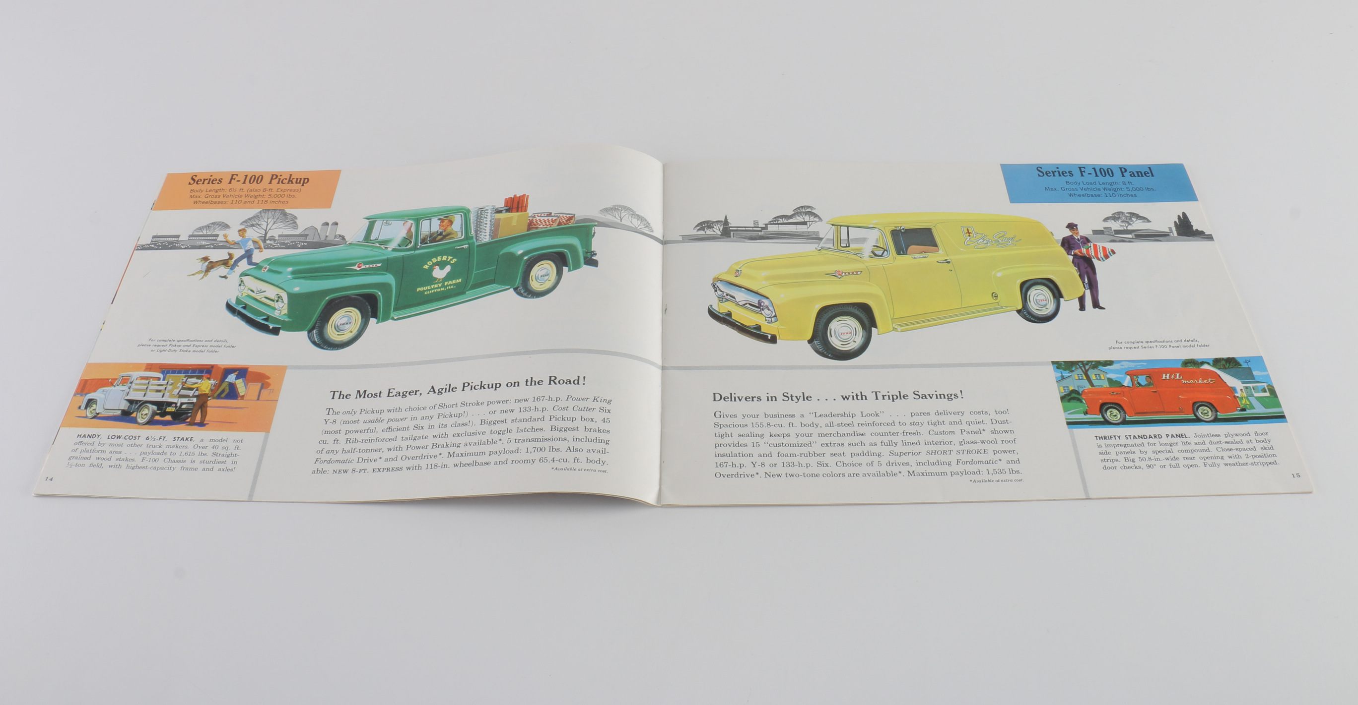 Collection of 1956 Ford Brochures