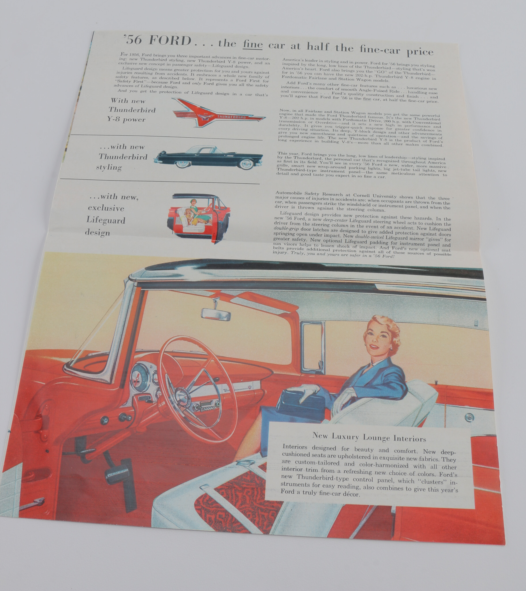 Collection of 1956 Ford Brochures