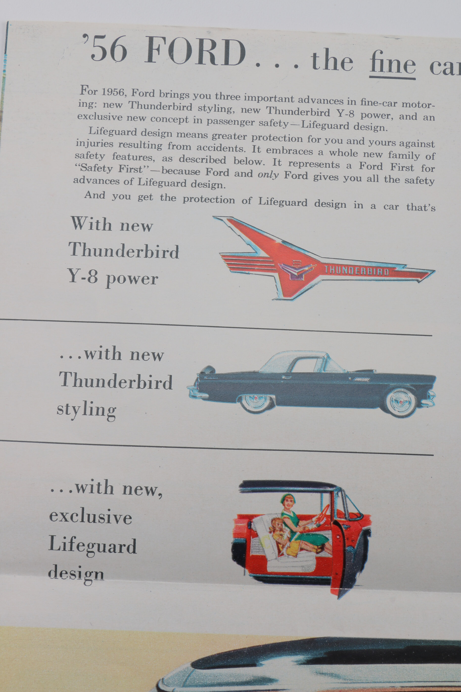 Collection of 1956 Ford Brochures
