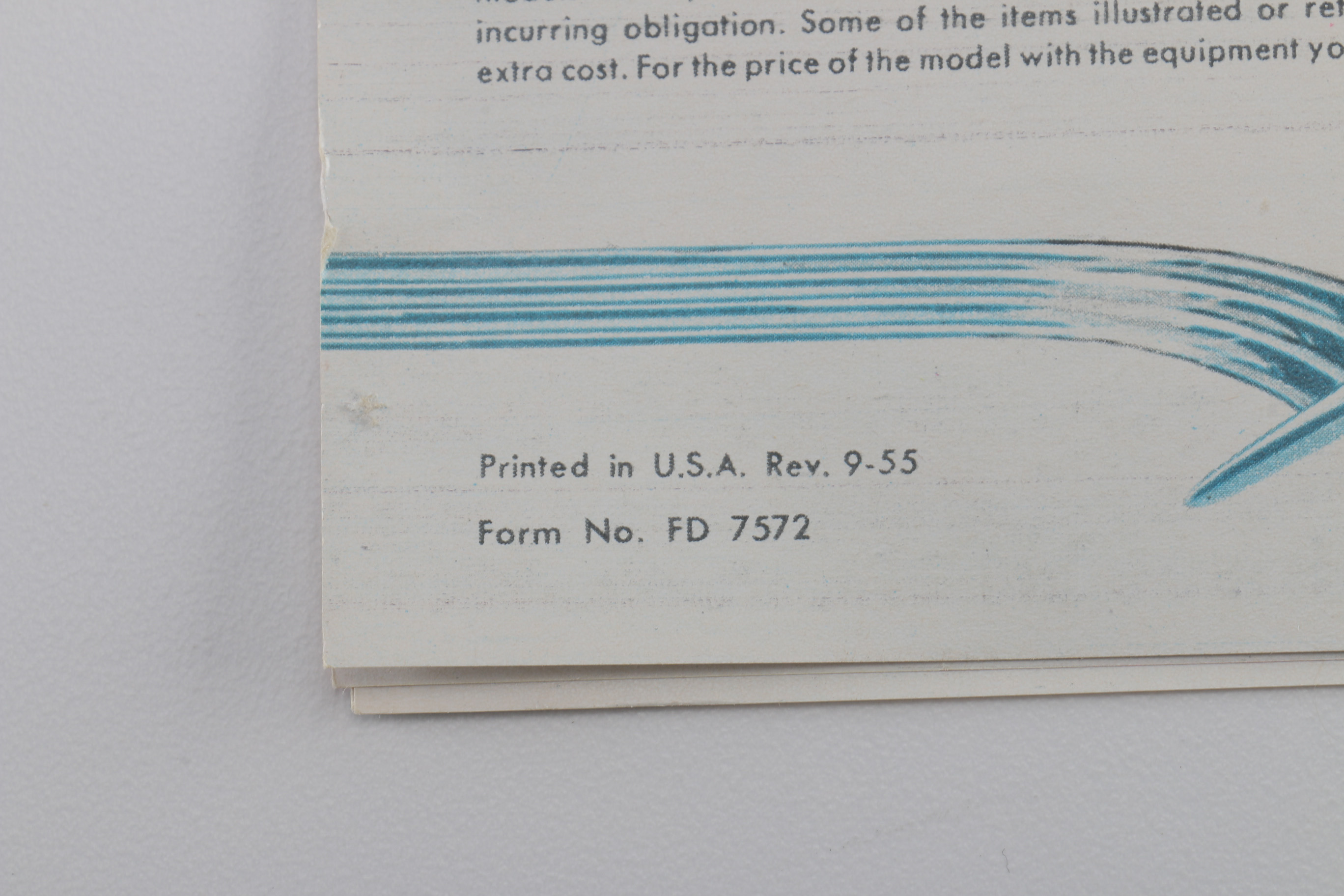 Collection of 1956 Ford Brochures