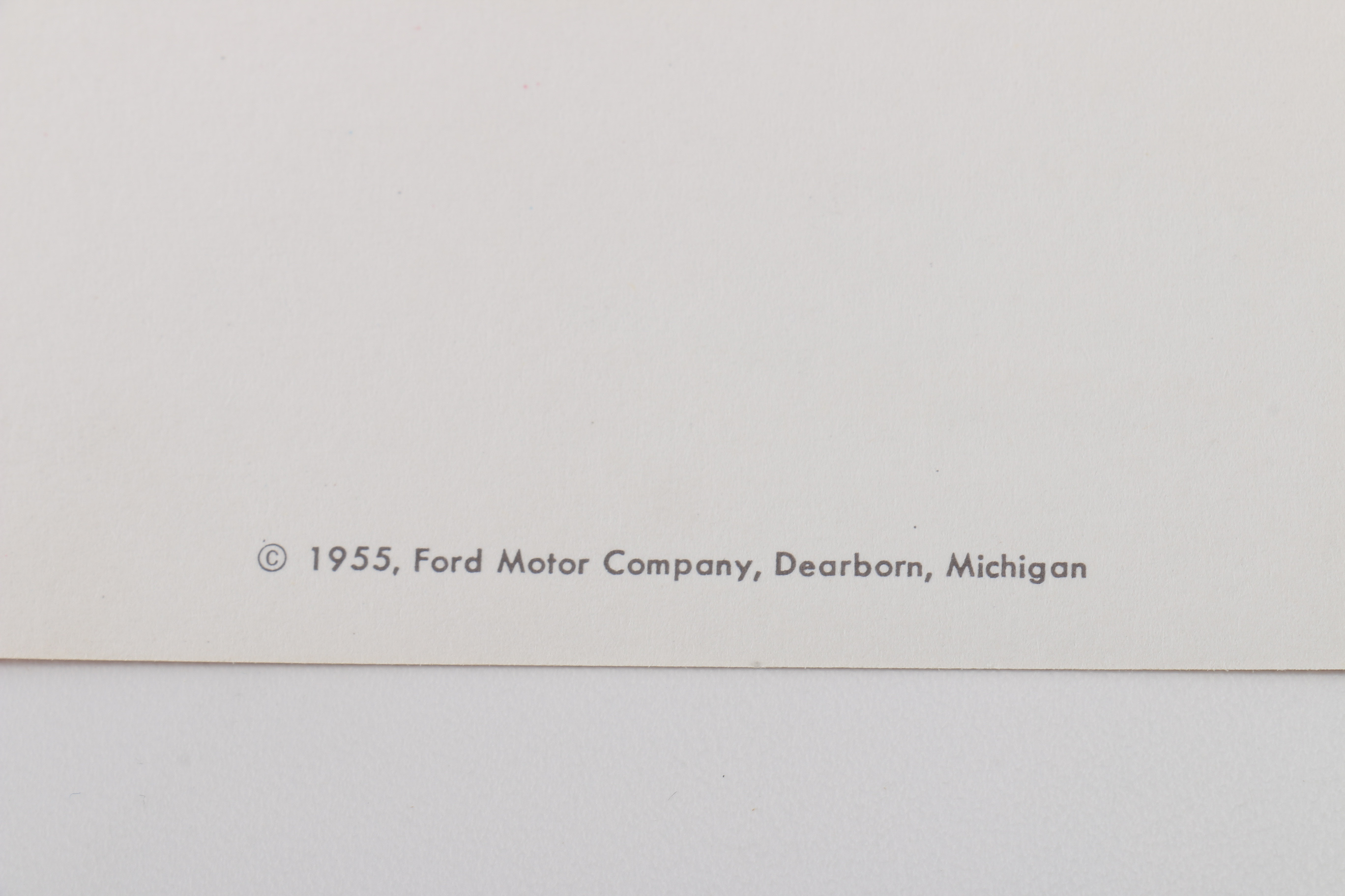 Collection of 1956 Ford Brochures