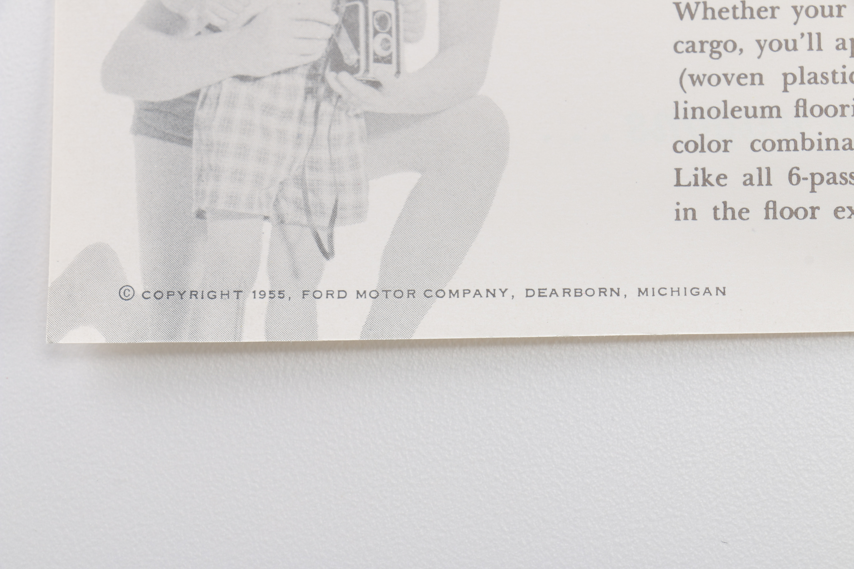 Collection of 1956 Ford Brochures