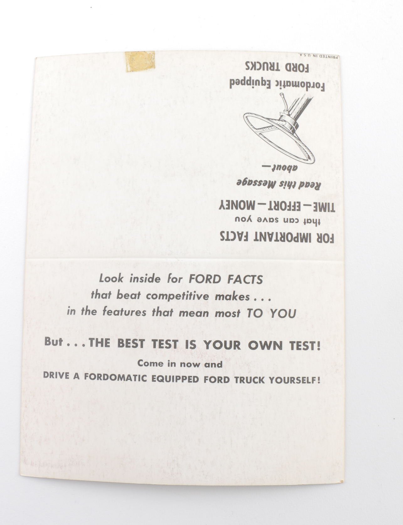 Collection of 1956 Ford Brochures