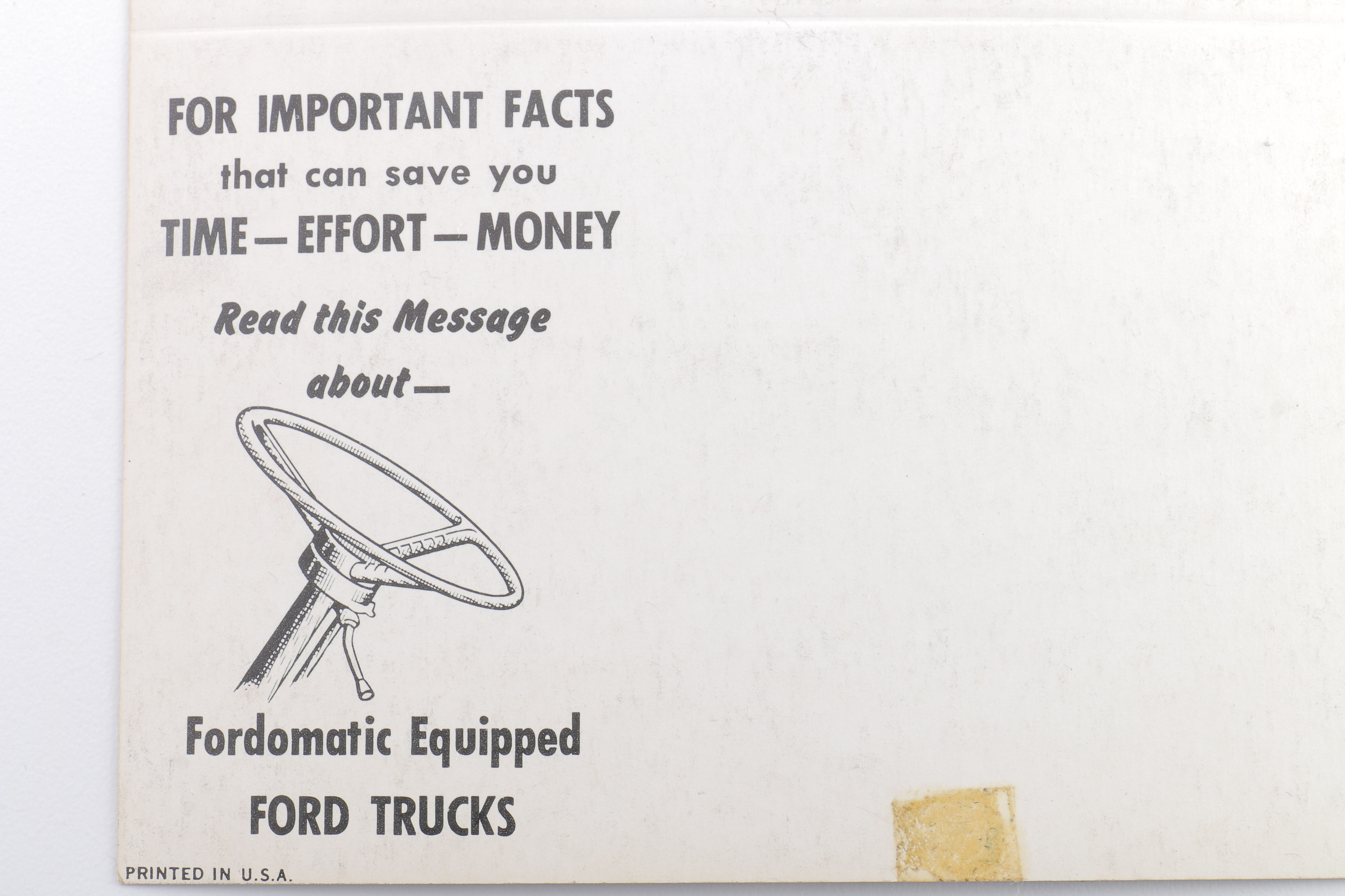 Collection of 1956 Ford Brochures