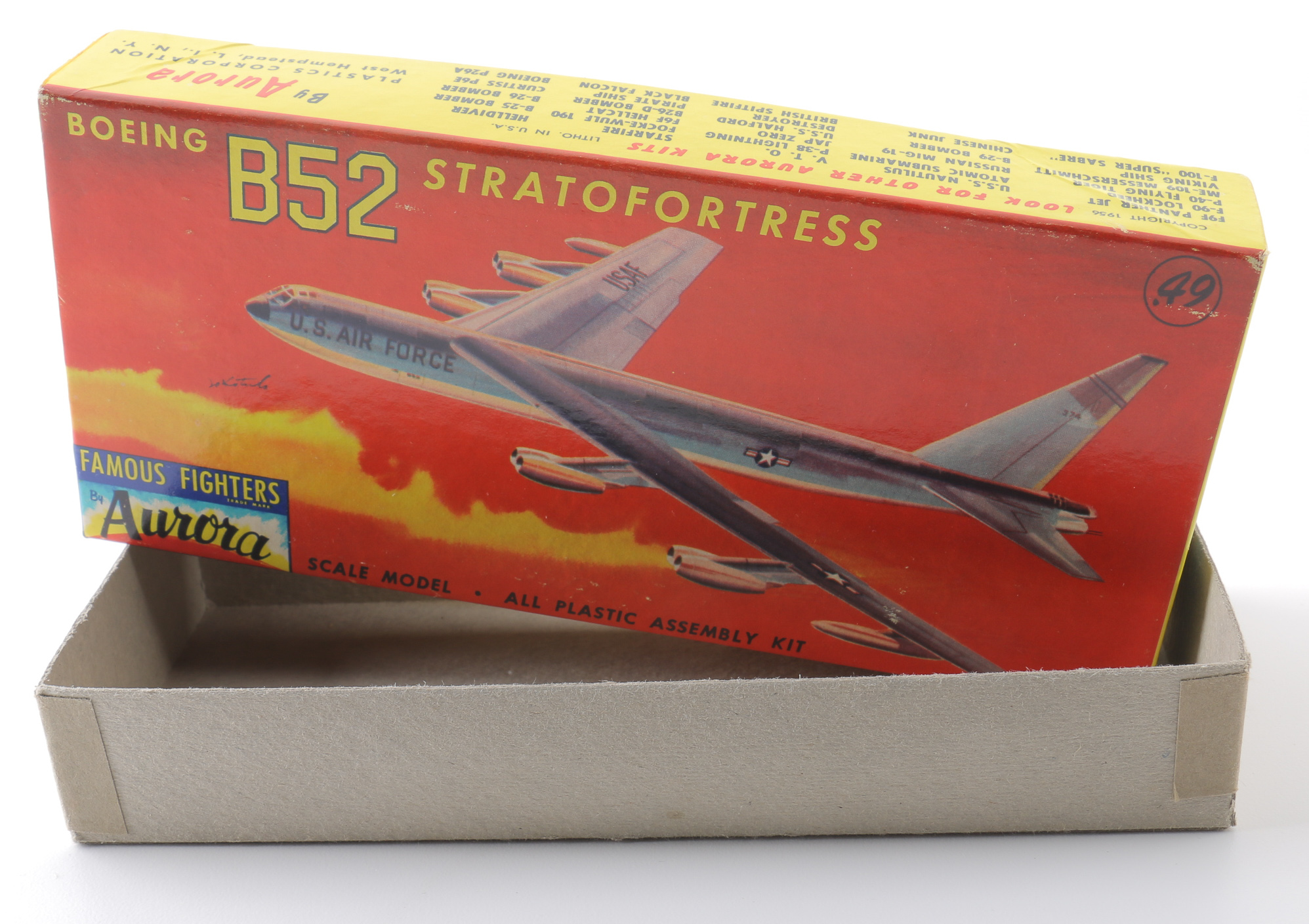 Vintage Model Plane Boxes and Parts