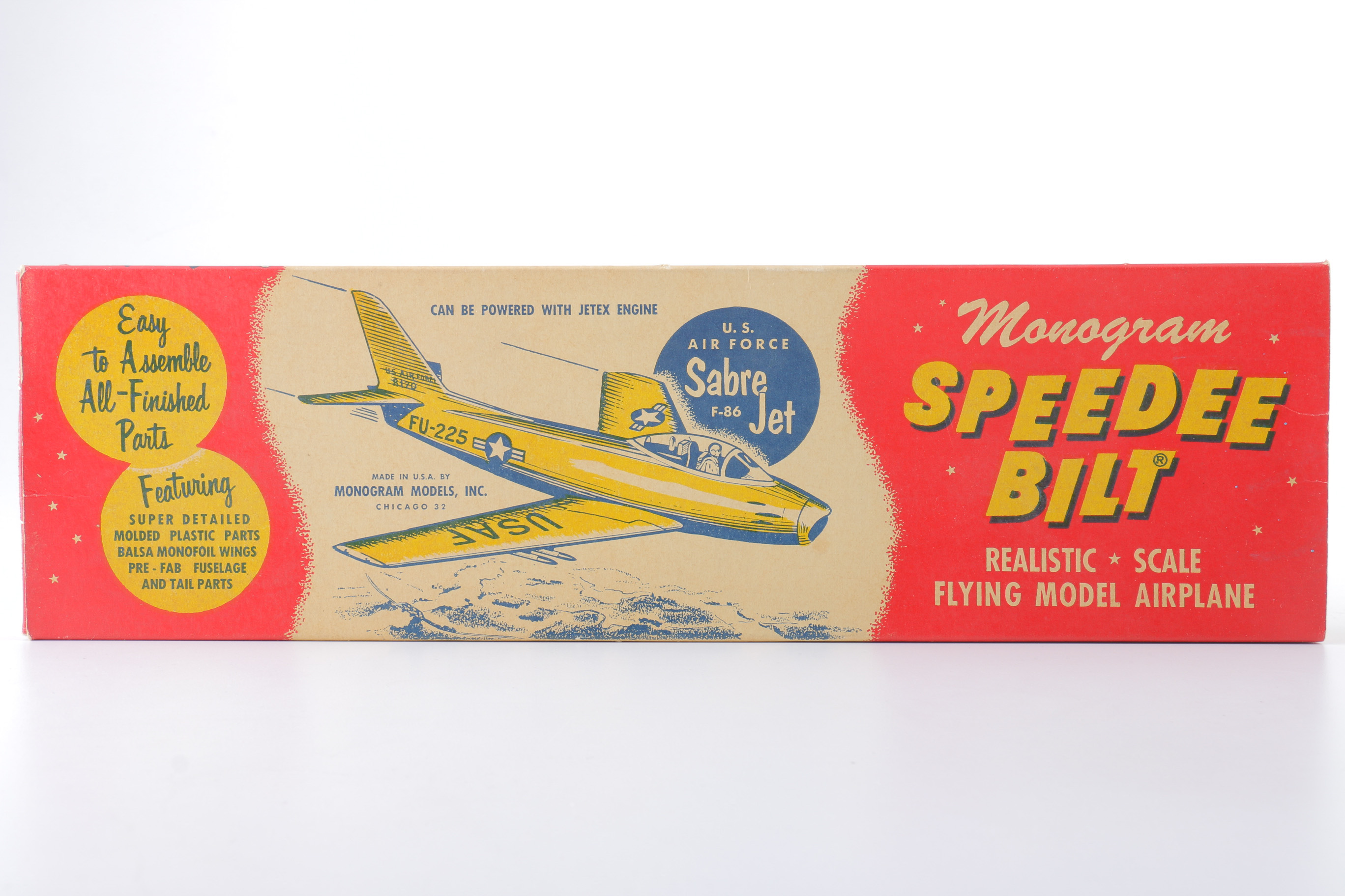 Vintage Model Plane Boxes and Parts