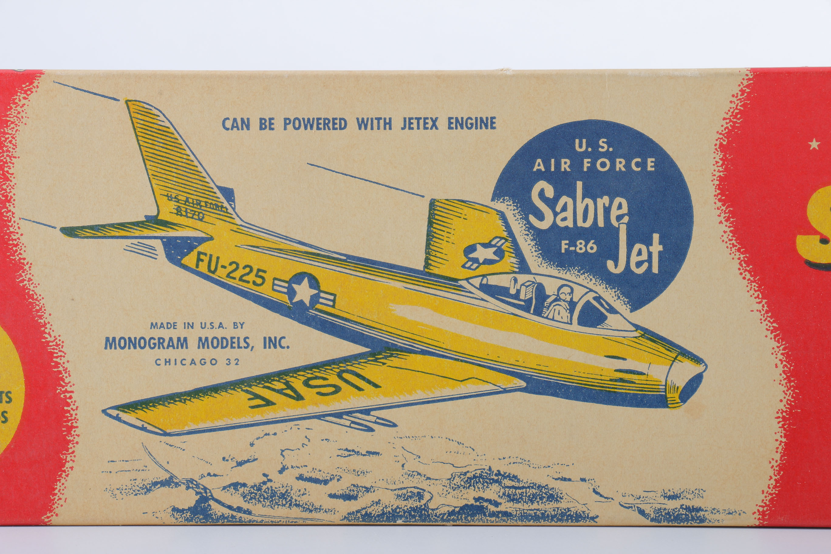 Vintage Model Plane Boxes and Parts