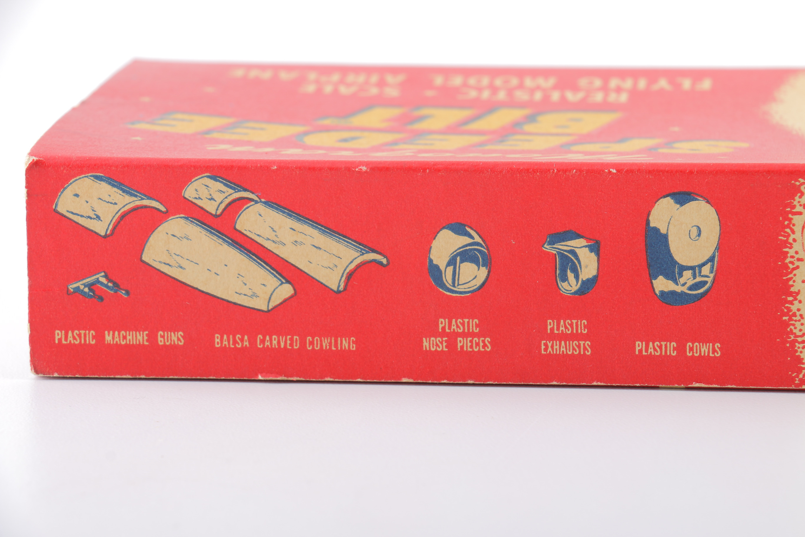 Vintage Model Plane Boxes and Parts