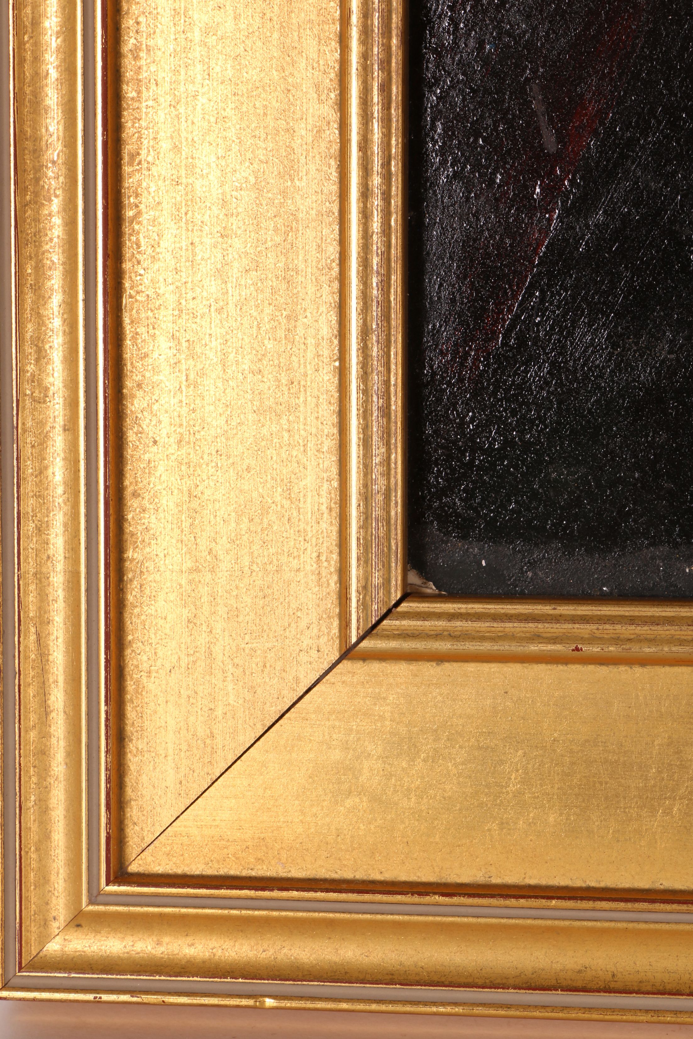 Alexander Minewski Original Oil Painting "Red Mountains"