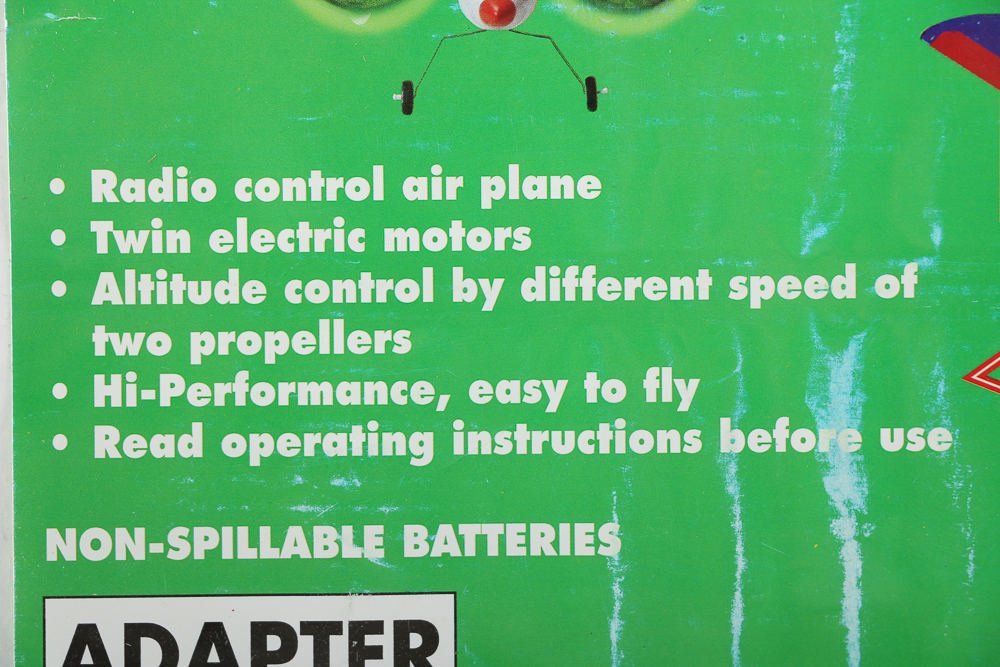 Toyco Taiwan Ltd. R/C Airplane 2000