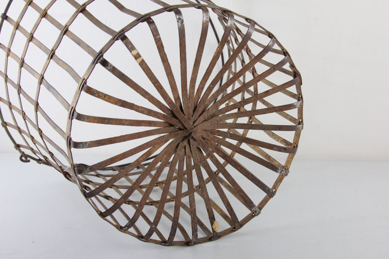 Antique Brass Basket