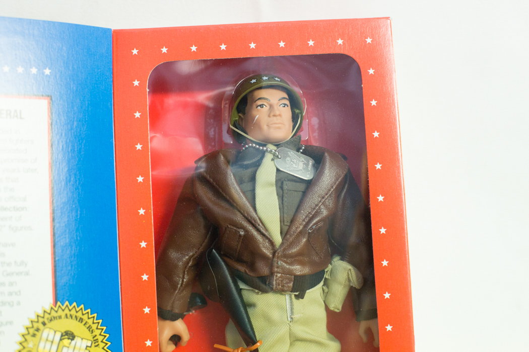 "GI Joe" Limited Edition WWII 50th Anniversary Army General and Navy Admiral Commemorative Figures by Hasbro