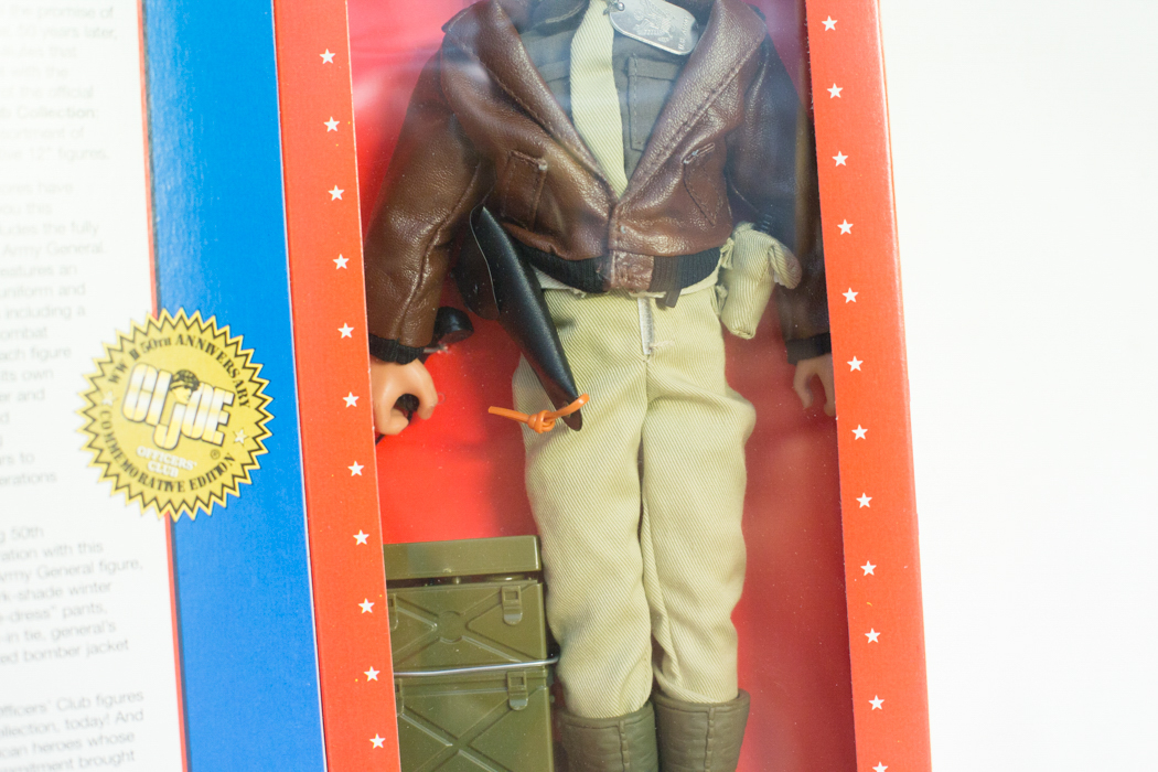 "GI Joe" Limited Edition WWII 50th Anniversary Army General and Navy Admiral Commemorative Figures by Hasbro