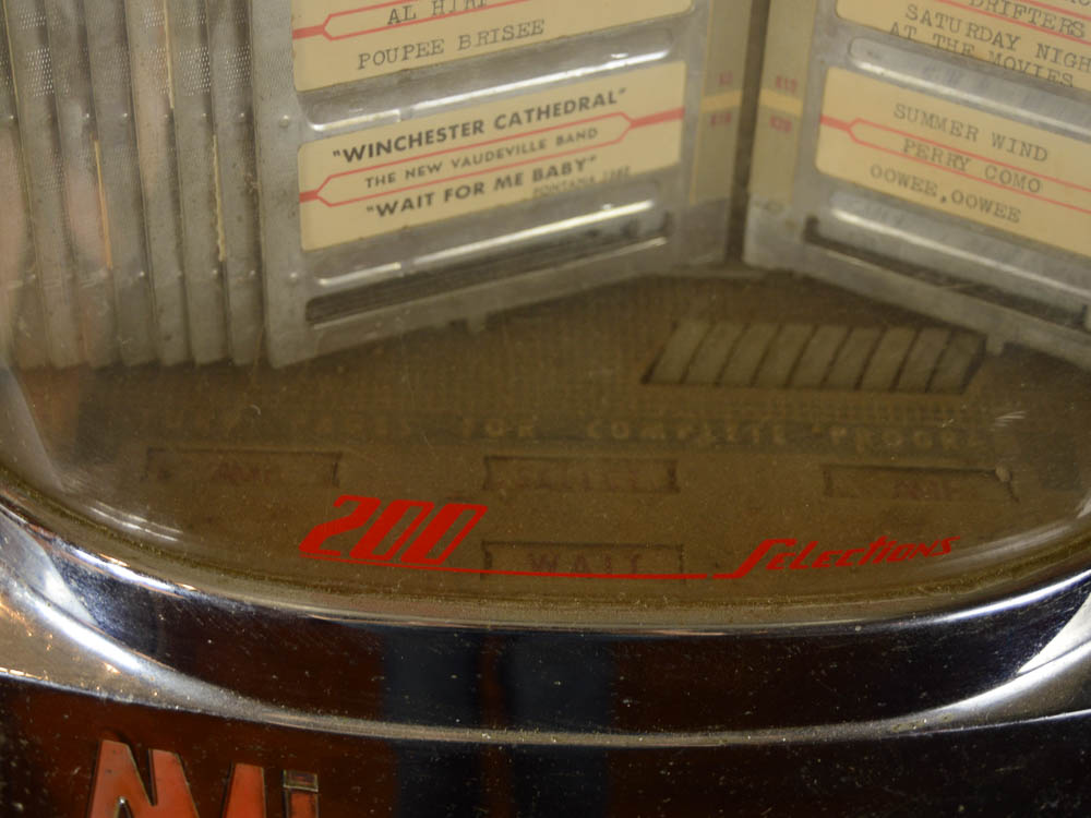 Vintage AMI Jukebox Selector
