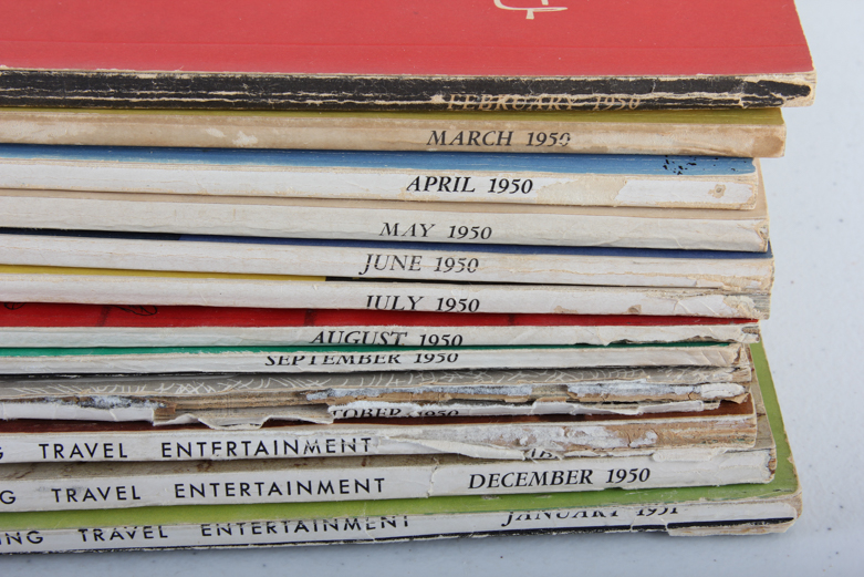 Complete Twelve Issue Collection of "Flair" Magazine