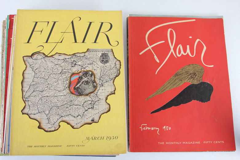 Complete Twelve Issue Collection of "Flair" Magazine